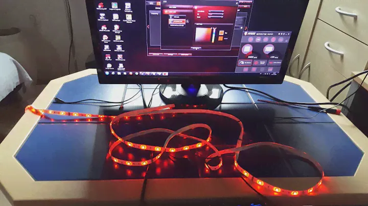 RGB LED Streifen Funktionen, MSI Gaming App X99A Tomahawk
