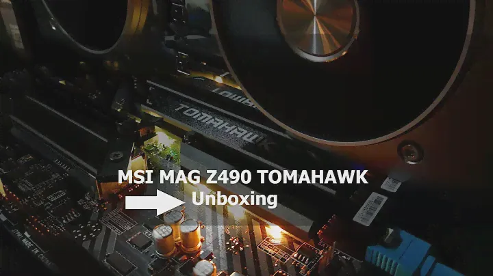 MSI MAG Z490 TOMAHAWK - Unboxing y más