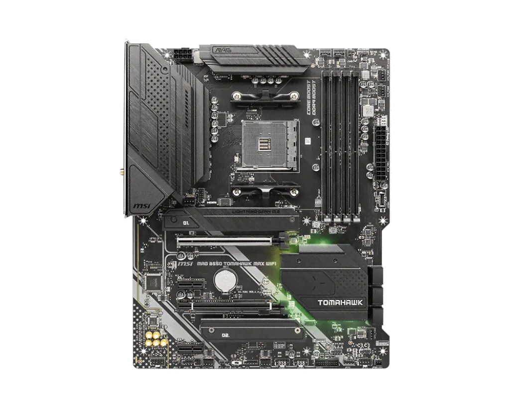 Материнская плата MSI MAG B550 TOMAHAWK MAX WIFI, SocketAM4, AMD B550, ATX