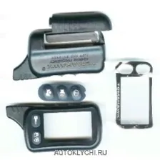 Корпус брелка Tomahawk TZ-7010/9020/9030/9010 (Брелки для сигнализаций Tomahawk - Томагавк) (код 2320)