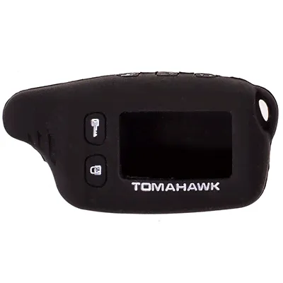 Чехол на брелок сигнализации силиконовый TOMAHAWK 7000/7010/9010/9020/9030, черный (S08903010)