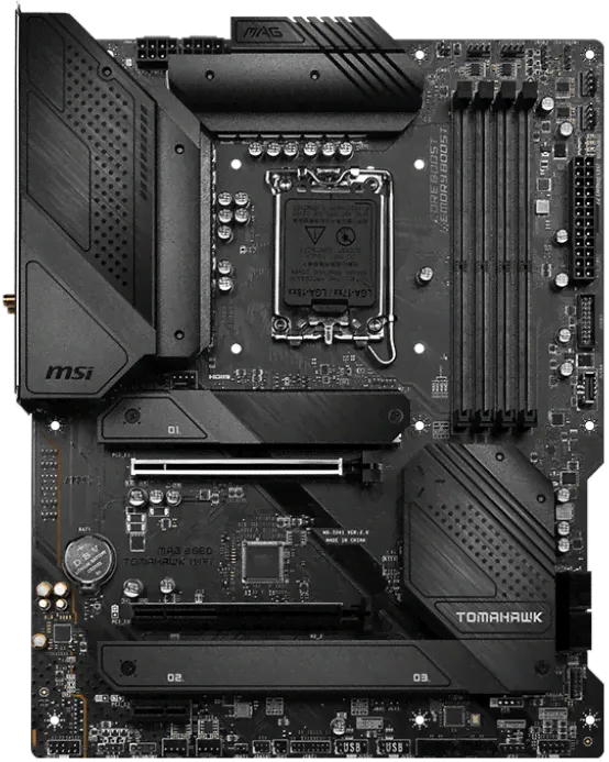 Материнская плата MSI MAG B660 TOMAHAWK WIFI, DDR5, LGA 1700, ATX-0