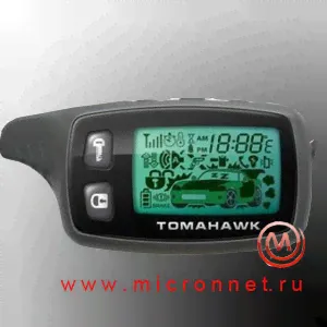 Брелок TOMAHAWK TW 7000 ж/к, аналог TW950,TW9000,TW9010-0