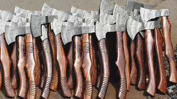 Axe Making | How Axes Are Made in Factory | Viking Axe Forging Massively (All Process)