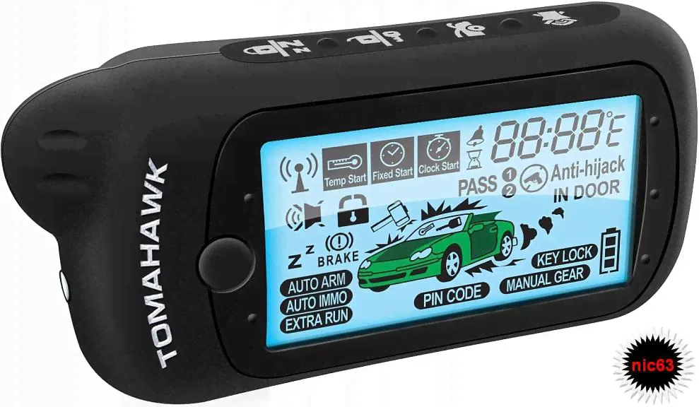 TOMAHAWK Z5 ОРИГИНАЛ БРЕЛОК СИГНАЛИЗАЦИИ новый