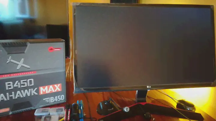 MSI B450 Tomahawk MAX Boot time test