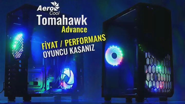 Aerocool Tomahawk Uygun Fiyatlı Ledli Kasanız !