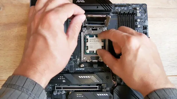 Install AMD Ryzen 9 7900 to MSI X670E Tomahawk