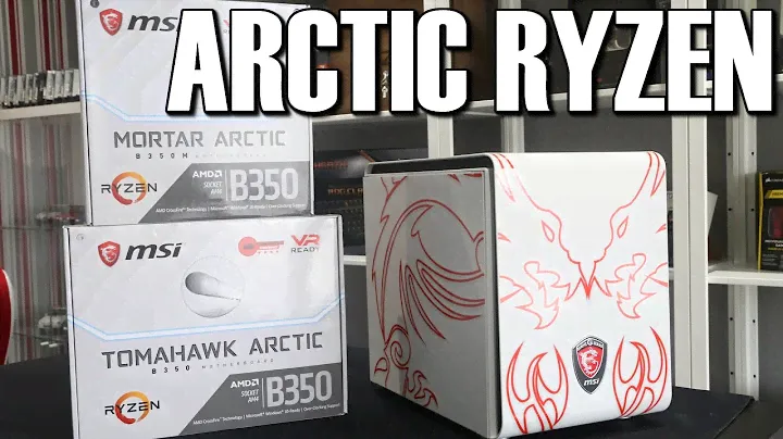 MSI B350 Tomahawk & Mortar Arctic White Ryzen Motherboard Review