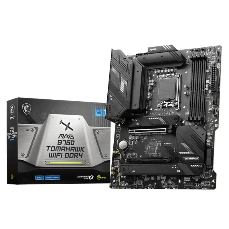 Материнская плата MSI MAG B760 TOMAHAWK WIFI DDR4 ATX LGA 1700, MAG B760 TOMAHAWK WIFI DDR4