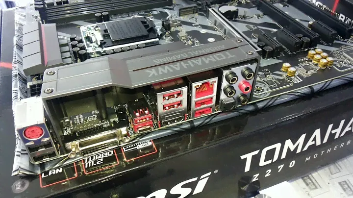 MSI TOMAHAWK Z270 7TH GEN MOTHERBOARD AVAILABLE PORTS