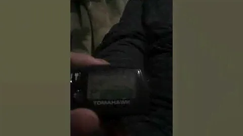 Томагавк включение звука сирены и брелка