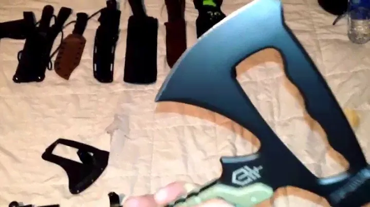 Gerber Downrange Tomahawk and LMF 2 Infantry knife
