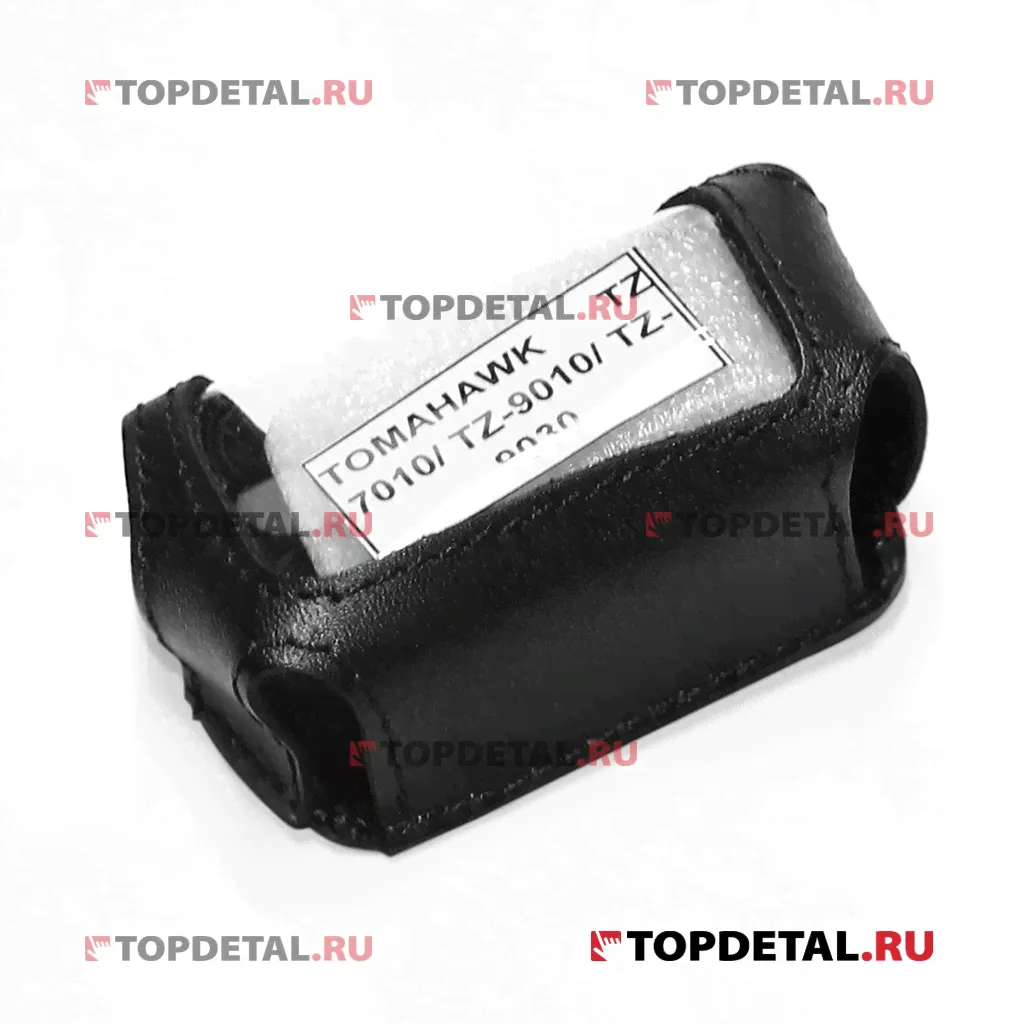Чехол брелка а/сигнализации черный (кожа,кобура) TOMAHAWK TZ-7010/9010/9030-0