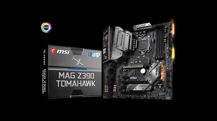 MSI MAG Z390 TOMAHAWK Motherboard Unboxing and Overview