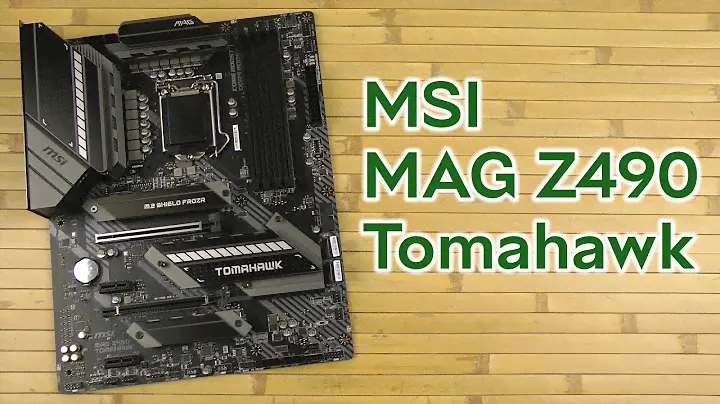 Распаковка MSI MAG Z490 Tomahawk