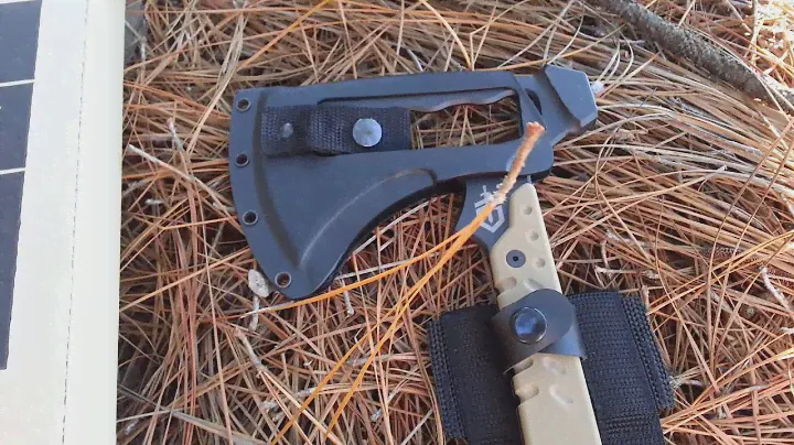 Gerber Downrange Tomahawk 30-000792 - video demo