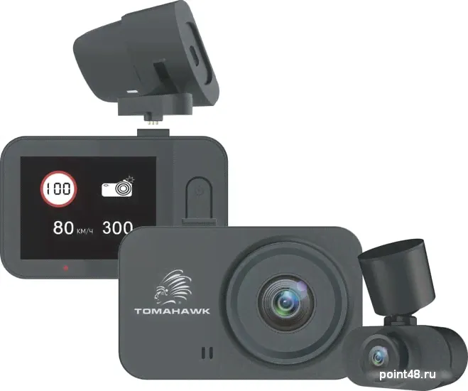 Видеорегистратор TOMAHAWK FHD X4 GPS (2 камера HD)-0
