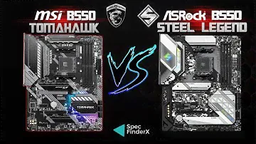 MSI MAG B550 Tomahawk vs Asrock B550 Steel Legend