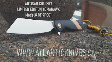 Artisan Cutlery Limited Edition Tomahawk Knife Review - Model# 1815PCG1