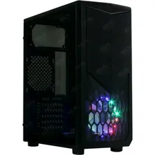 Корпус Miditower Aerocool <TOMAHAWK-A-BK-V1> ATX Без БП