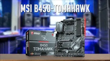 MSI B450-TOMAHAWK Motherboard Unboxing