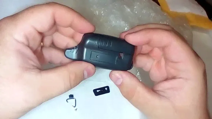 Посылки с Алиэкспресс: Корпус брелка сигнализации Tomahawk