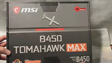 Распаковка MSI B450 Tomahawk Max из Rozetka