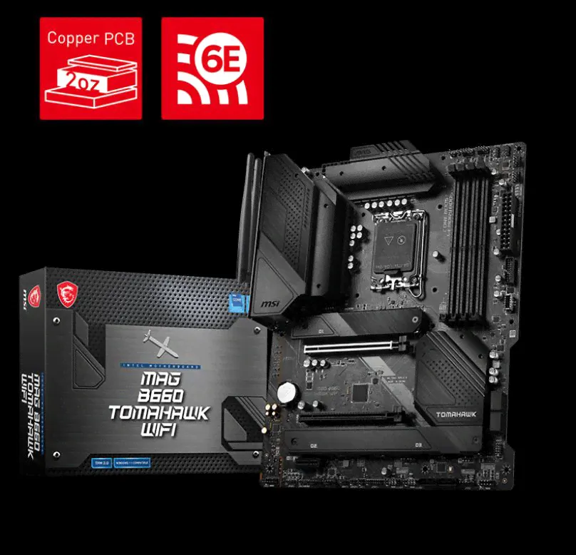 MSI Материнская плата MAG B660 TOMAHAWK WIFI DDR5-0