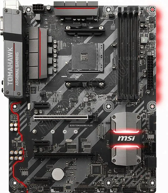 Материнская плата MSI B350 TOMAHAWK PLUS AM4-3