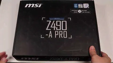 Обзор  MSI Z490-A Pro (s1200, Intel Z490, PCI-Ex16) из Rozetka