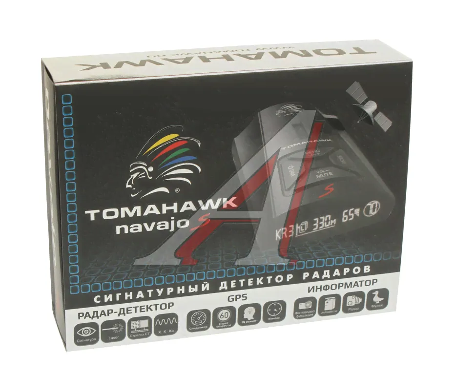Радар-детектор GPS TOMAHAWK